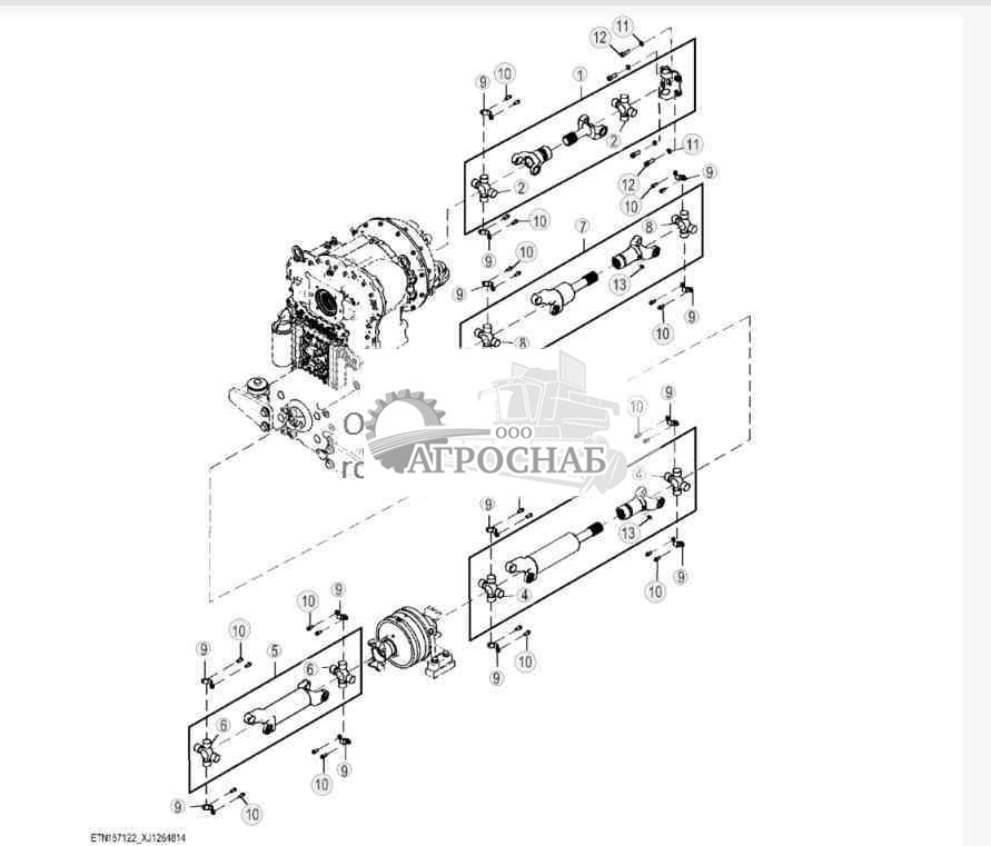 Drive Shafts without Lockup Torque Converter 